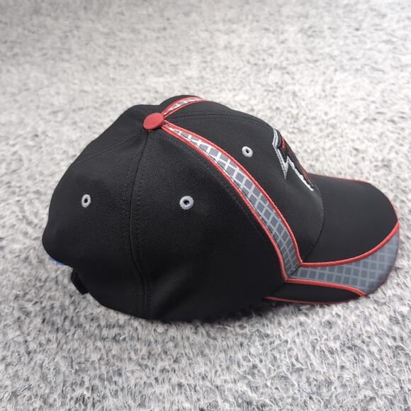 Atlanta Falcons Hat Adult One Size NFL Black Red Gray Adjustable Strapback 47 - Picture 4 of 6